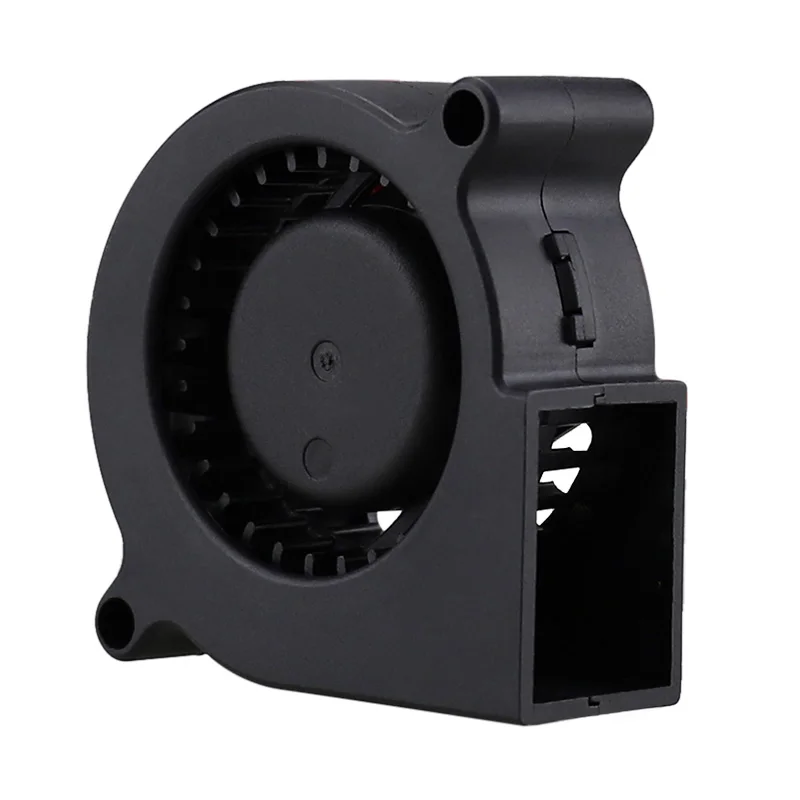 1Pcs Gdstime  DC 24V 50x50x20mm 5020 Turbine Blower Fan 50mmx20mm Dual Ball Bearing Brushless Radial Radiator Fan