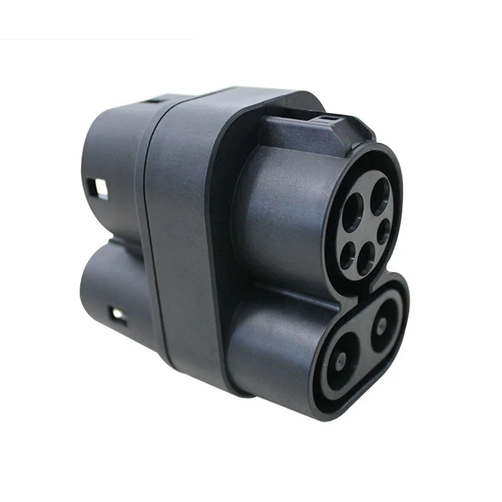 For Electric Vehicle Car Charging EV Adapter CCS Combo 1 to 2 Connector Fast Charger Plug EVSE Adaptor Socket