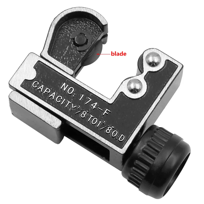 Mini cortador de tubos de cobre, aluminio, hierro y Metal de 1/8 "-1-1 / 8" 3-28MM, cuchillo de corte, herramienta de fontanería