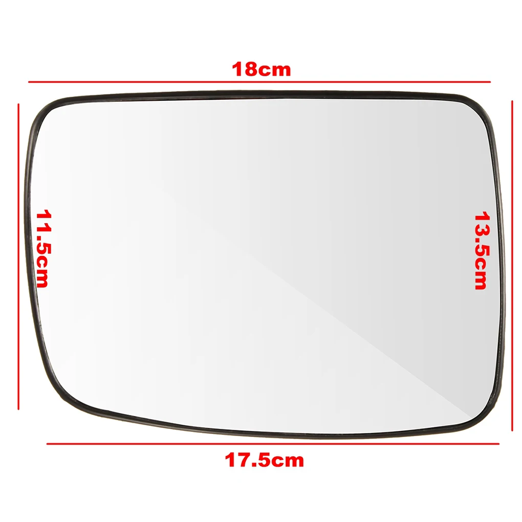 Left Passenger Side Heated Door Mirror Glass White for Land Rover Discovery 3 Freelander 2 Sport 2004-2009 LR017070