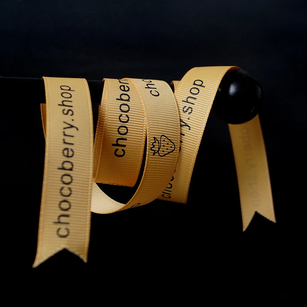 HAOSIHUI-cintas de grogrén impresas personalizadas, decoración de fiesta, boda y personaje de dibujos animados, 10mm-39mm, 100 yardas/lote