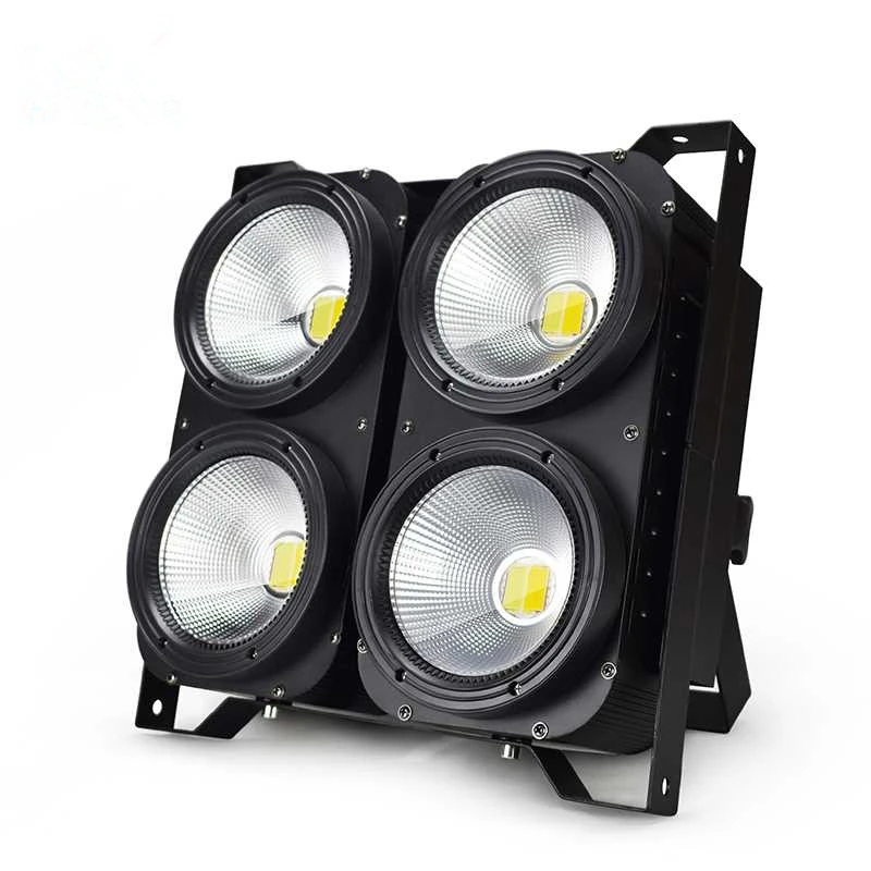 

400W COB Stgae Light 4x100W Led Blinder 400W Cool Warm White DJ Par Spotlight Bars Theater