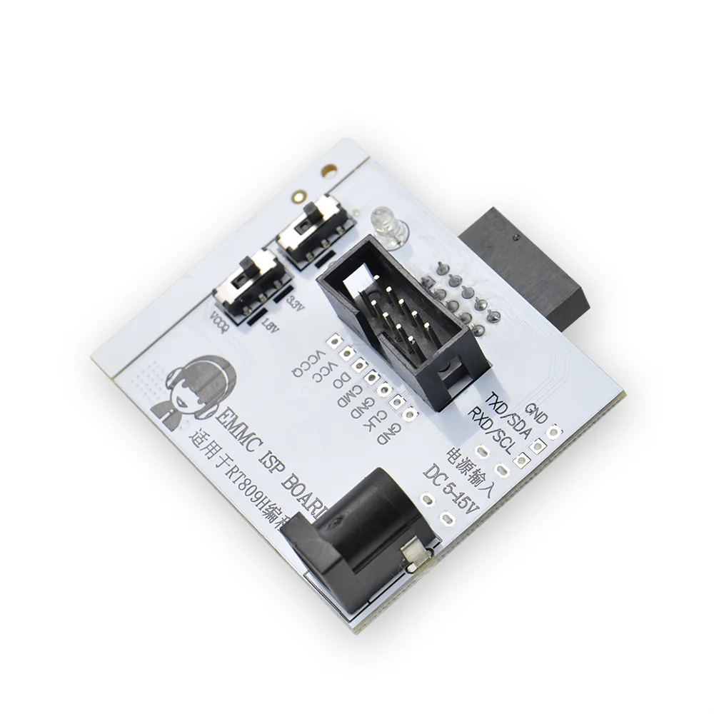 Genuine Customized EMMC ISP Programmer for RT809H Adapter Flying Line Online Read-write Conversion Board Quickly Response