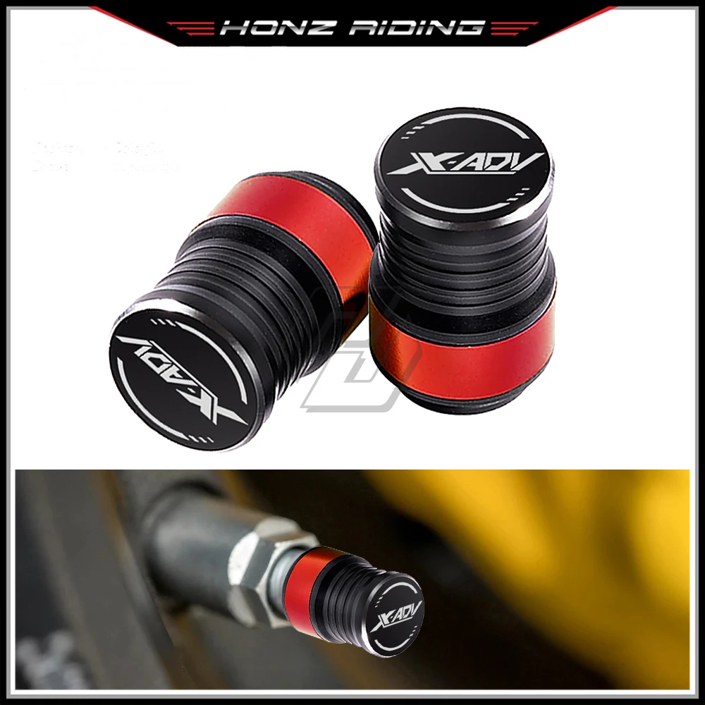 For Honda X-ADV 150 750 Adventure Rim Motorcycle Accessories Wheel Valve Stem Cap Set