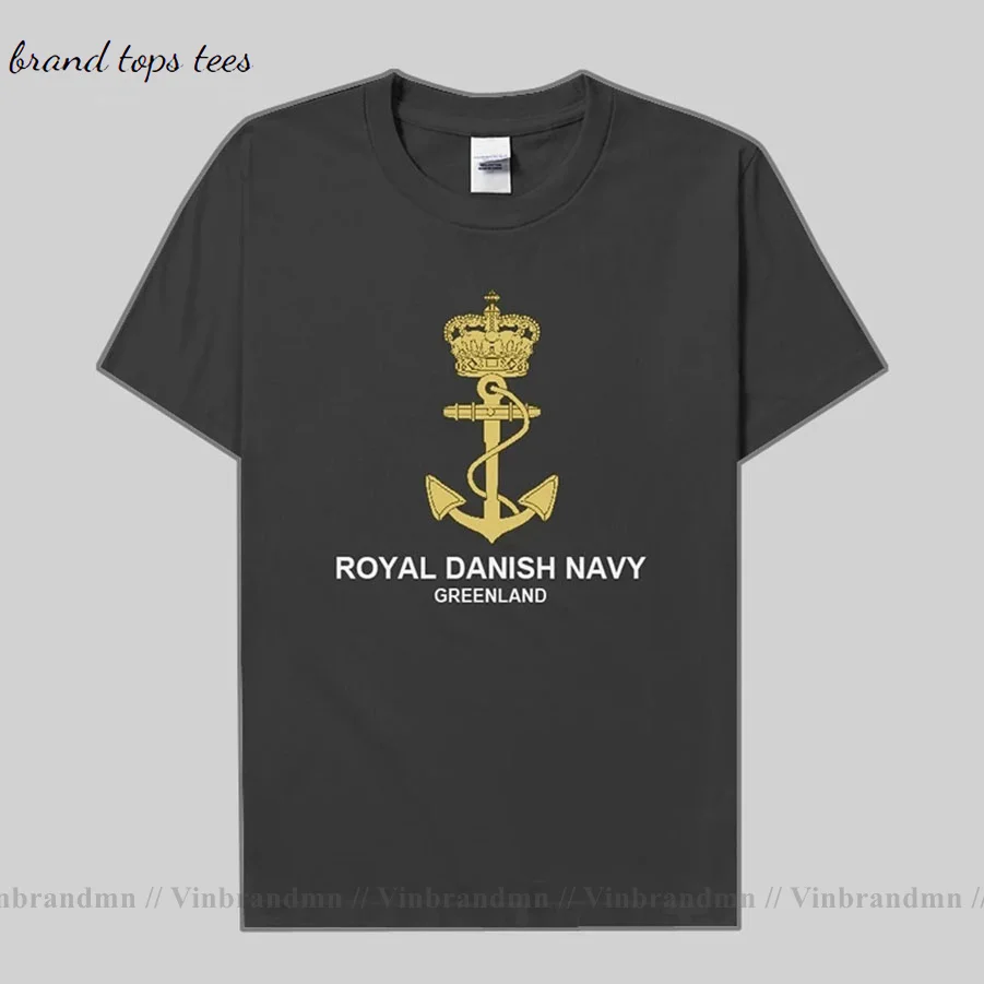 Navy Greenland Military mens t shirt new Tops t-shirt Short sleeve clothes country Army Tactical cotton sports Fashion summer