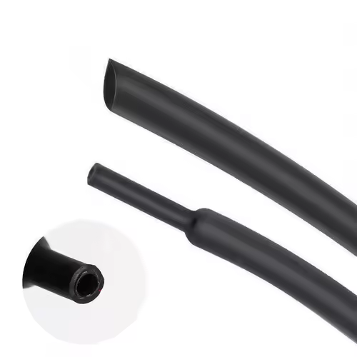 5 /1 METER/LOT BLACK 1mm 1.5mm 2mm 2.5mm 3mm 3.5mm 4mm 5mm 6mm Heat Shrink Tubing Tube - Image 2