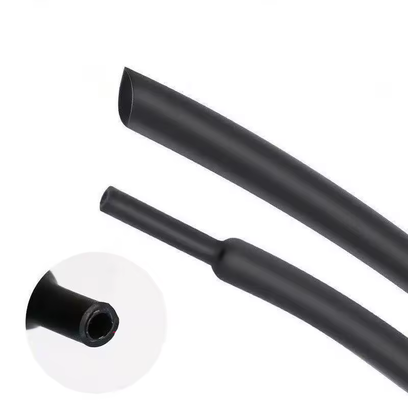 5 /1 METER/LOT BLACK 1mm 1.5mm 2mm 2.5mm 3mm 3.5mm 4mm 5mm 6mm Heat Shrink Tubing Tube - Image 2