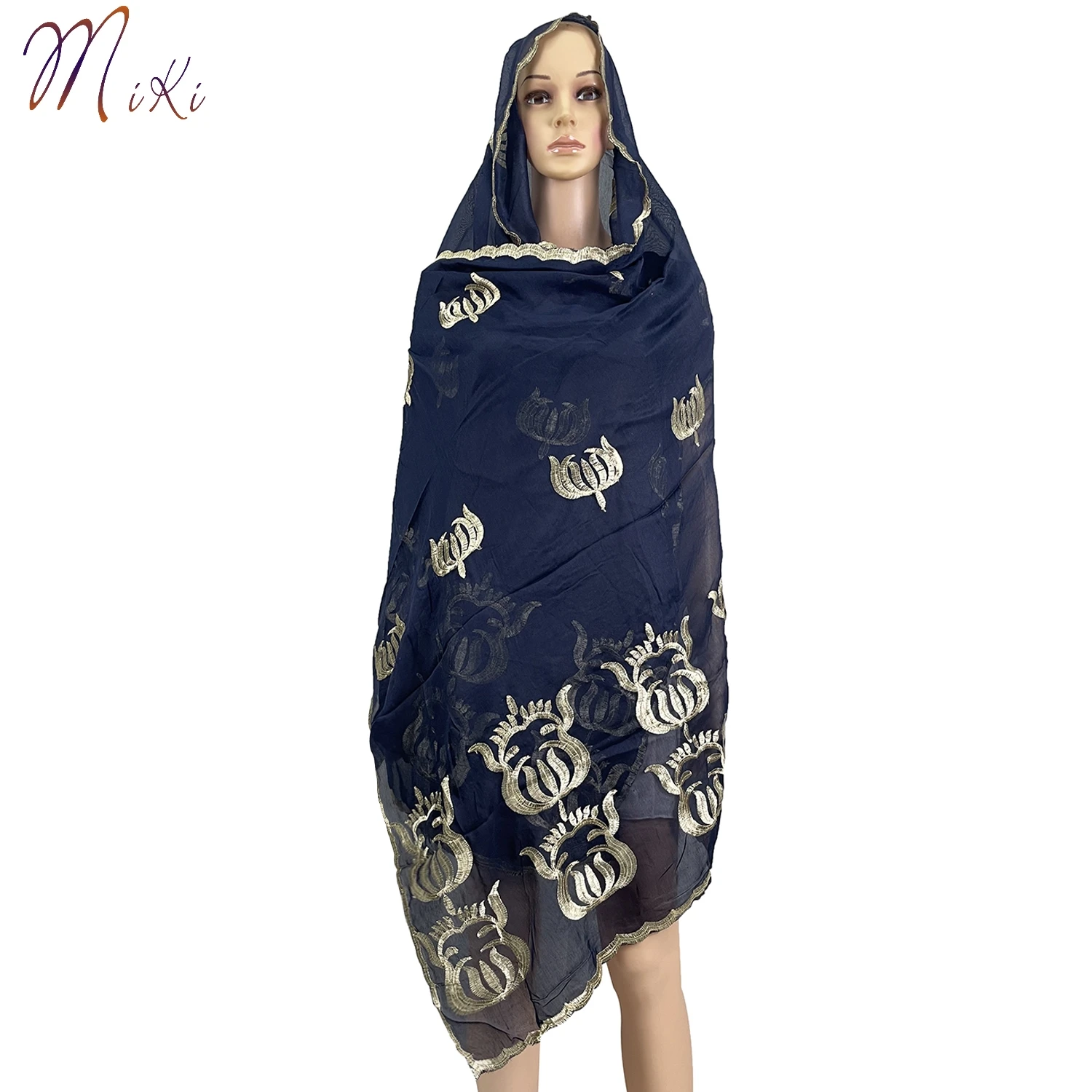 Exclusive Sales African Women Scarf Soft Cotton Scarf Islamic Dubai Women Scarf Soft Long Hijab Scarf BW914