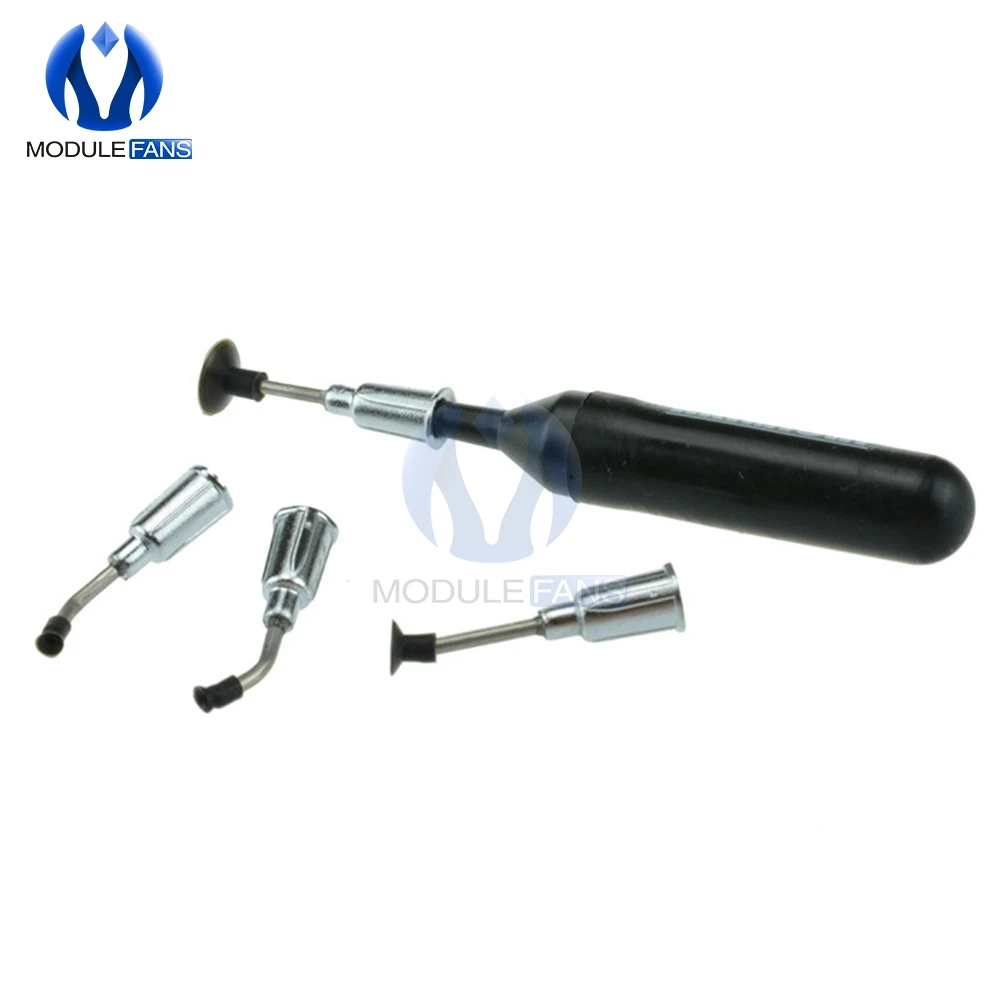 SMD IC Vakuum Saugen Pen Picker Pick-Hand Werkzeug 4 Saug Sockel für MT-668 top – Detail 3