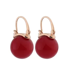 New Trendy Style Elegant Large Round Pearl Drop Earrings Big Pearl Earrings 14mm Bead Ear for Women Gift 2022 Trend New