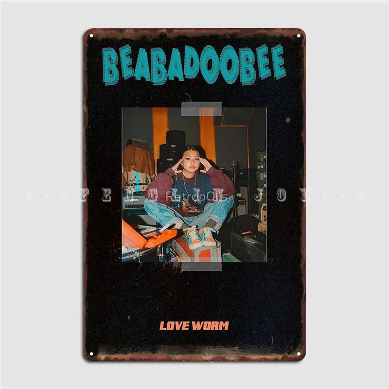 Beabadoobee Metal Sign Custom Cinema Living Room Garage Decoration Party Tin Sign Posters