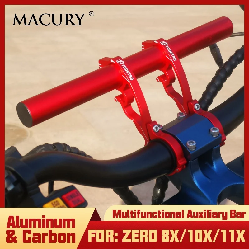 Macury Universal Multifunctional Auxiliary Bar For Speedual & Zero 8X 10X 11X Kugoo G1 Electric Scooter