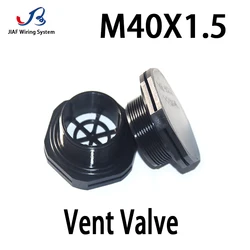 1/10PCS M40*1.5 Nylon Waterproof Air Vent Valve Screw in Protective Vent Plug E-PTFE Plastic Breather Vent Valve