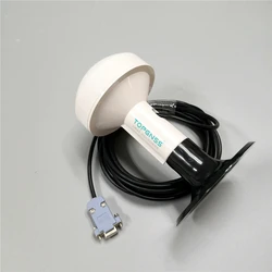 NMEA0183 9600 baud rate 5V  DB9 Female Agricultural GNSS receiver RS232 GPS antenna module marine mushroom head housing