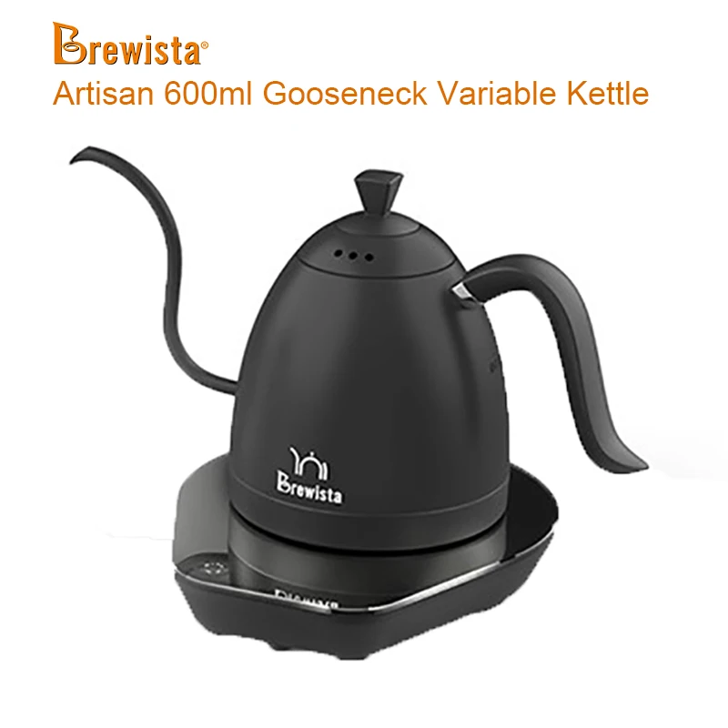 Imagem -03 - Chaleira Brewista Artisan Gooseneck Chaleira Variável Sistema de Controle de Temperatura Coffee Hand Pot Edição Limitada Strix 220v 600ml