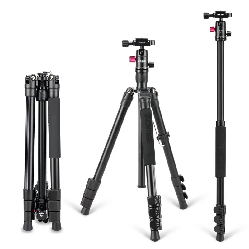 

Lightweight Alluminum Alloy Monopod for Canon Nikon Samsung Phone M3 ZOMEI Portable Professional Travel Tripod