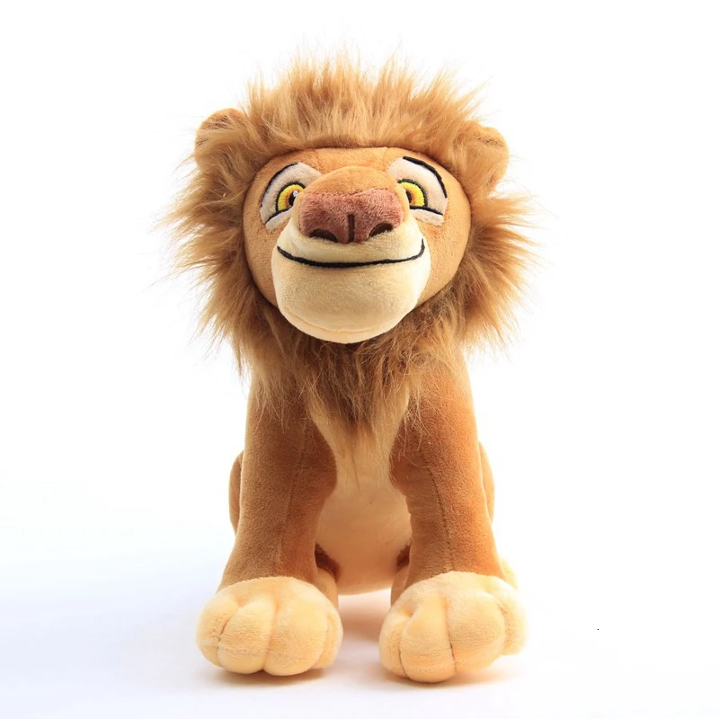 Disney Good Quality The Lion King Sitting Simba Plush Doll Sleep Toys Simba Soft Stuffed Animals Doll for Children Birthday Gift