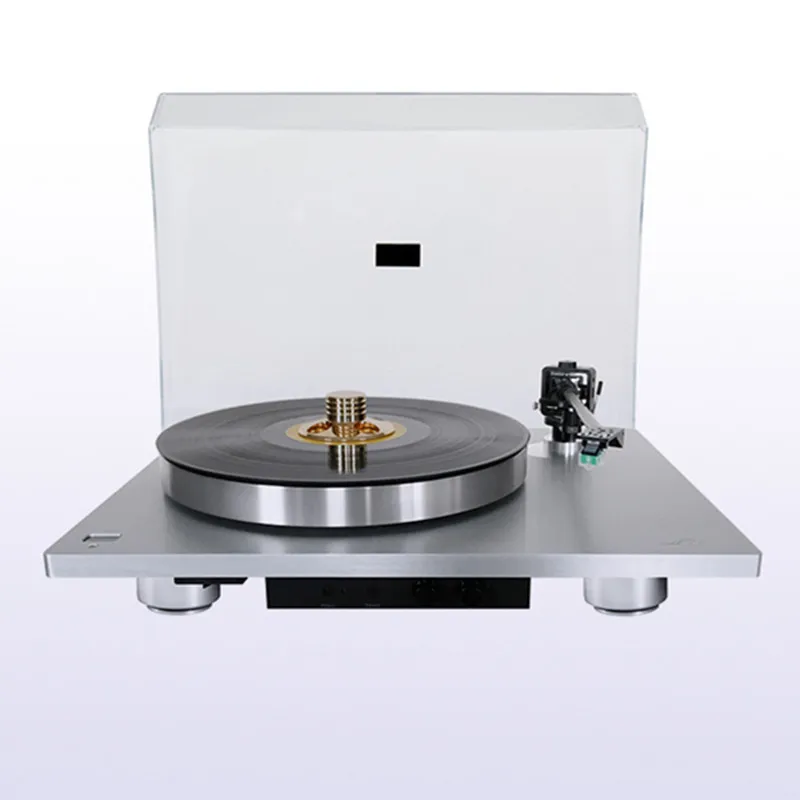 Amari vinyl record player LP-11S magnetic levitation turntable with tonearm, cartridge, and disc suppression