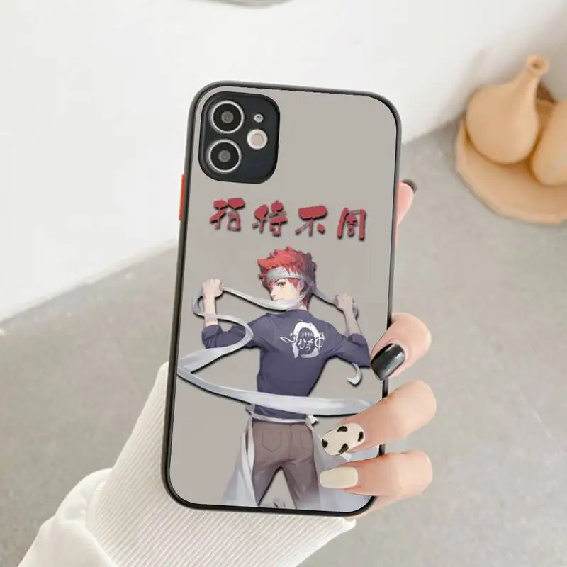 Soma Yukihira Food Wars Shokugeki no Soma Anime Phone Case for iPhone X XR XS 7 8 Plus 11 12 pro MAX Matte Shockproof shell