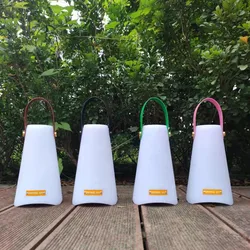 Novelty Portable LED Lantern Hanging Tent Lamp USB Rechargeable Outdoor LED Night Light for Bedroom Living Room Camping Lights