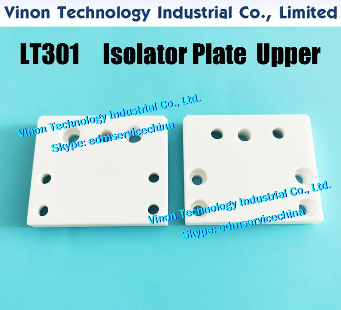 

(2PCS Pack) Accutex LT301 Isolator Plate Upper 76x64x12tmm. Upper Insulation Board LT 301. edm spare parts