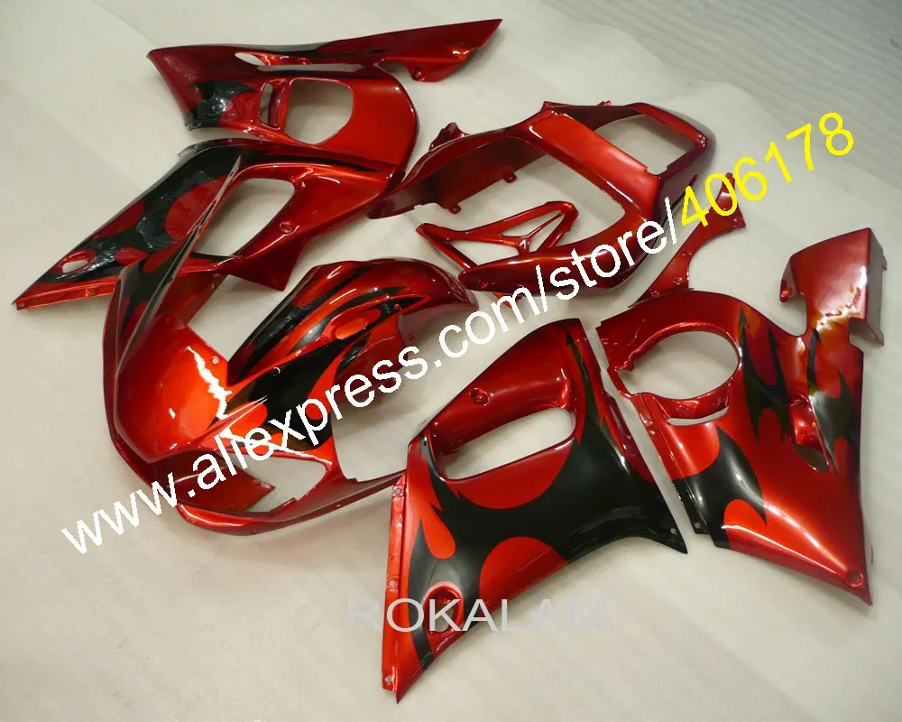 

Customize Plastic Fairing For Yamaha YZF R6 1998-2002 YZFR6 98-02 Motorcycle Bodywork Fairing (Injection Molding)