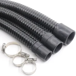 1PCS 20/25/32/40/50mm ID Plastic Aquarium Corrugated Hose Water Pump Water Supplies Pipe Fish Tank Inlet Outlet Joint
