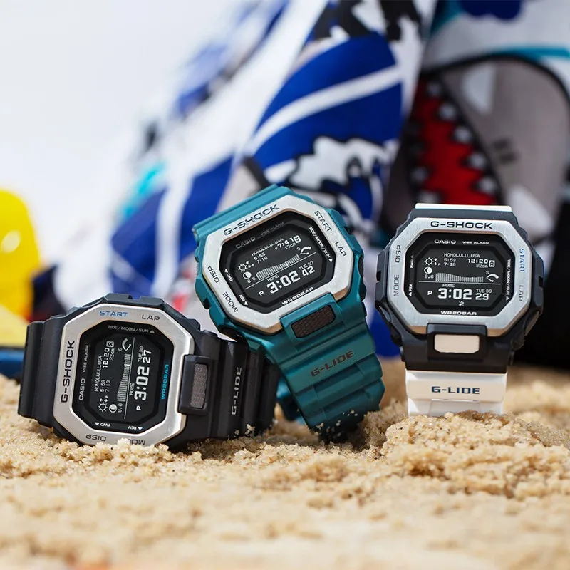 Casio Watch men G-SHOCK top brand luxury set Small cube bluetooth tide surfing training quartz  Sport  Military  men watch