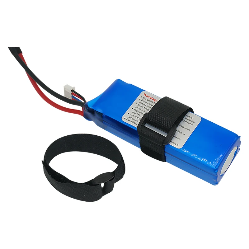 10 stuks Magic Sticker Strap Batterijriem Klittenband Herbruikbare kabelbinder L200-600mm voor RC-modelonderdelen Batterij niet inbegrepen