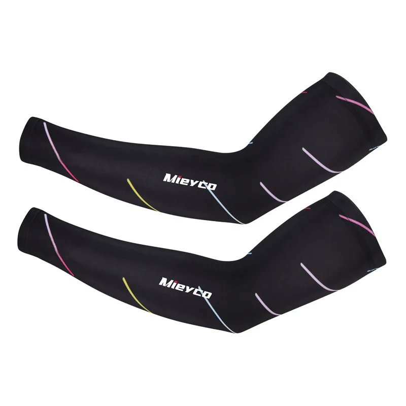 Mieyco Cycling Running Bicycle Sleeves UV Sun Protection Cuff Cover Protective Arm Sleeve Bike Sport Arm Warmers Sleeves