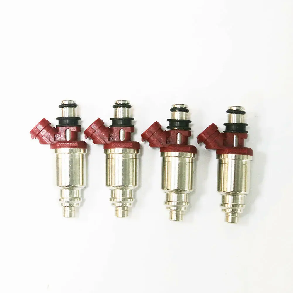 4Pcs For Denso Fuel Injectors 23250-16160 For 93-1997 Toyota Geo Corolla 1.8L I4