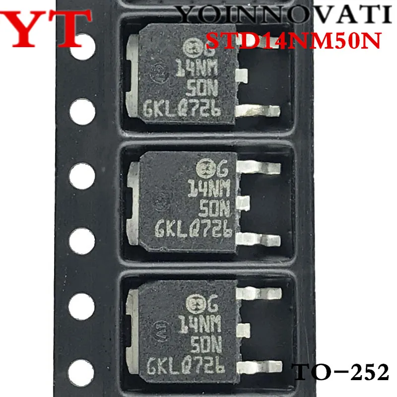 20pcs/lot STD14NM50N 14NM50N TO-252 IC Best quality