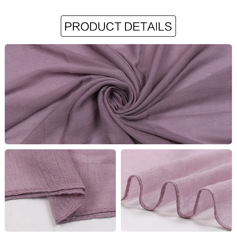 Women Tassel Hijab Shawl Plain Maxi Viscose Scarf Female Autumn Hijab Shawls Muslim Woman Veil Islamic Turban Foulard 180*90cm