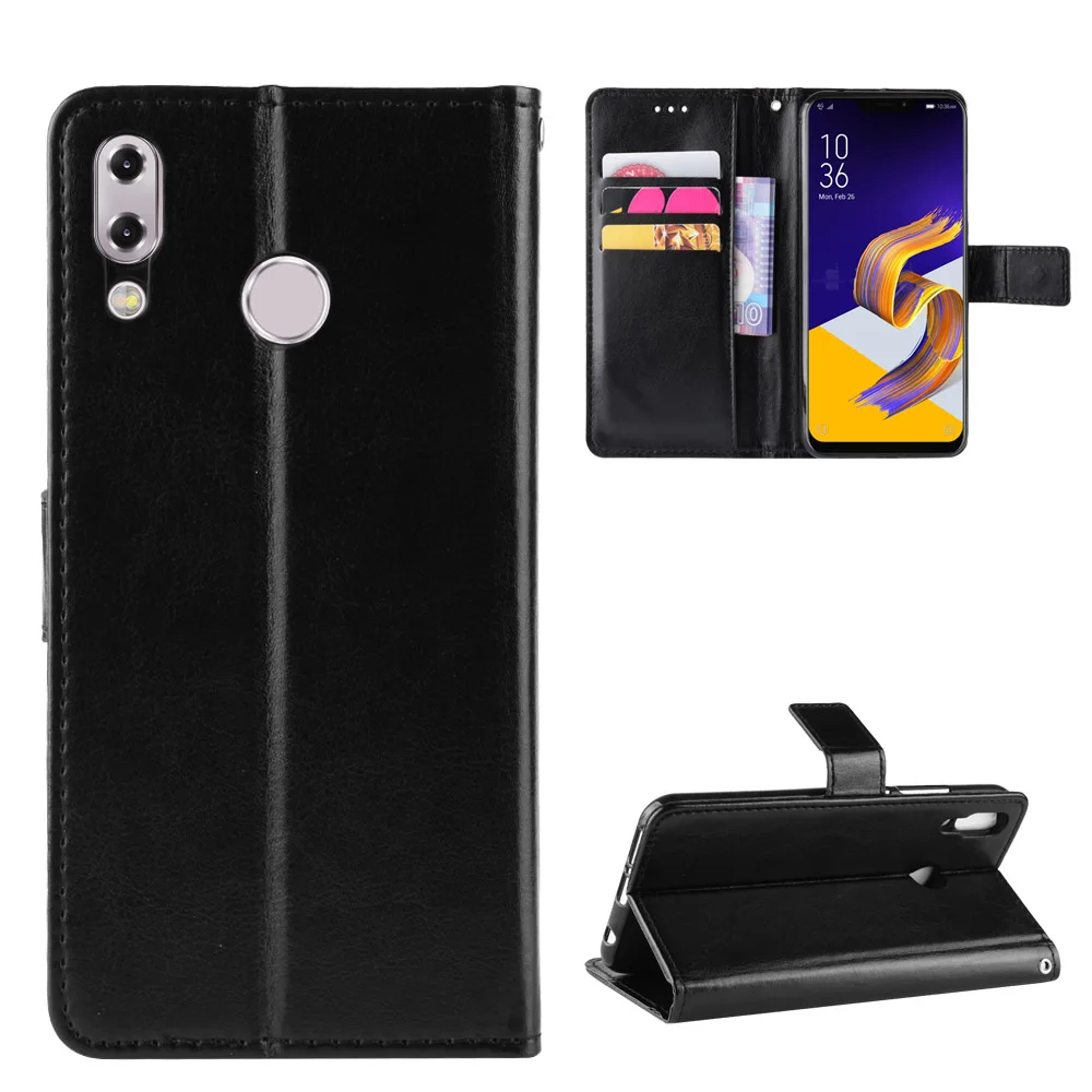 For Asus Zenfone 5 ZE620KL Case 6.2 inch Flip Luxury PU Leather Phone Case For Asus Zenfone 5 ZE620KL Case Cover