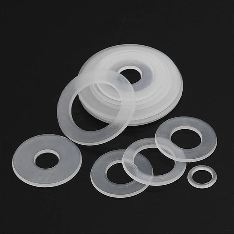 

Nylon Washer Plated Flat Spacer Seals White Plastic Washer Gasket Ring M3 M3.5 M4 M5 M5.8 M6 M8 M10 M12 M14 M16-M22