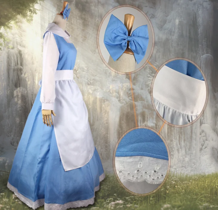 princess polly baby blue dress DIY Belle Costumes // Belle Disneybound main image 0