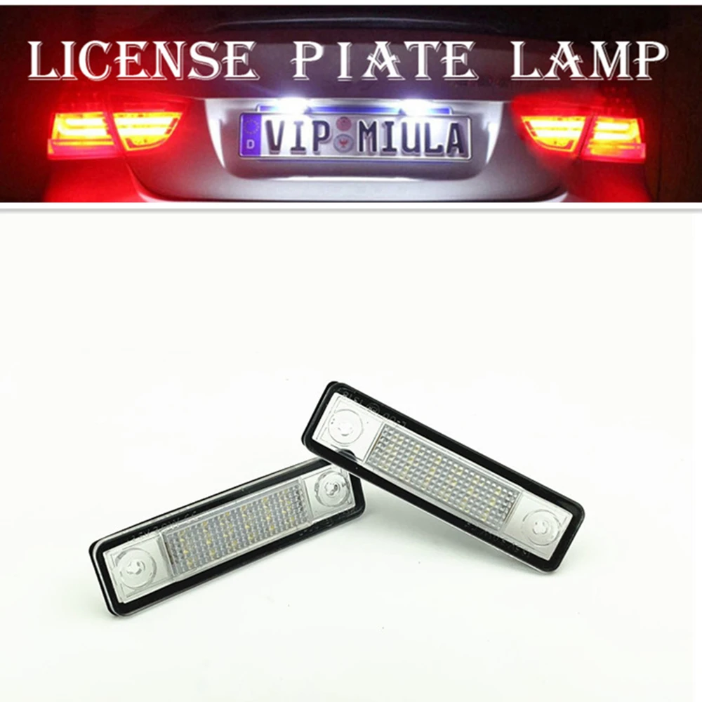 

For Vauxhall Opel Corsa B Astra F G Vectra Omega License Plate LED Light Trunk Licence Number Guard Panel Lamp Tail Signal Bulb