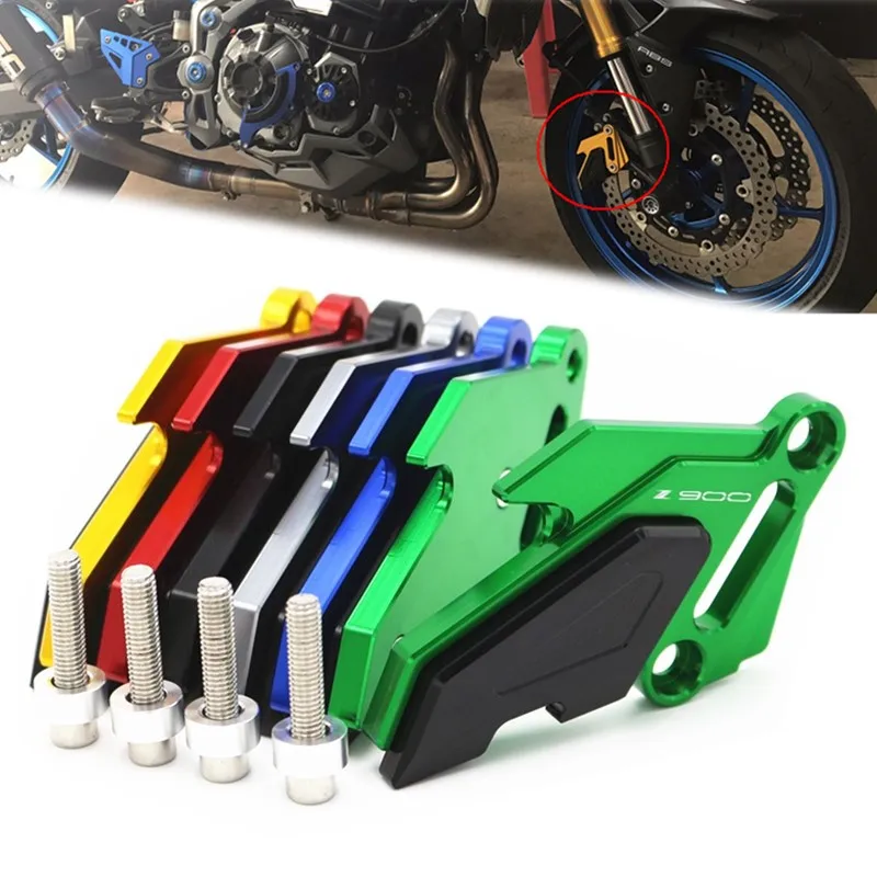 For Kawasaki Z900 Z 900 2017- 2019 2020 2021 Motorcycle Accessories Front Brake Disc Caliper Brake caliper Guard Protector Cover