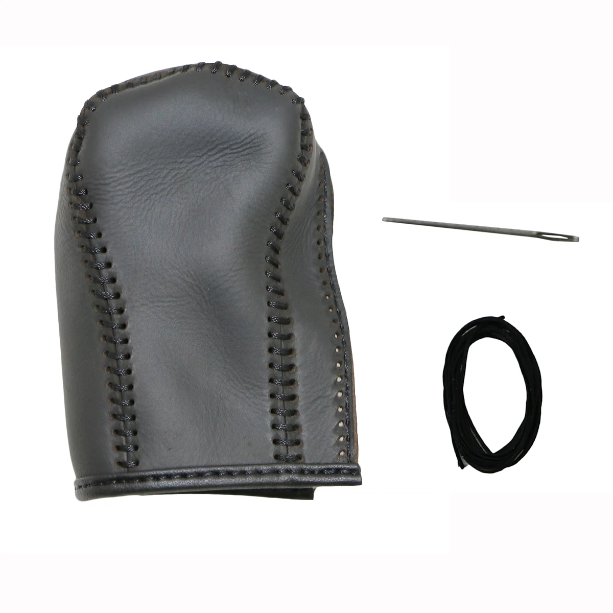 PONSNY Gear Covers for Nissan Qashqai 5MT Manual Shift Cover Hand-stitched Genuine Leather Gear Shift Knob Cover