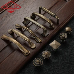AOBT Antique Retro Kitchen Cabinet Storage Handles Closet Dressers Drawer Wardrobe Vintage Drawer Knobs Door Cabinet Handle