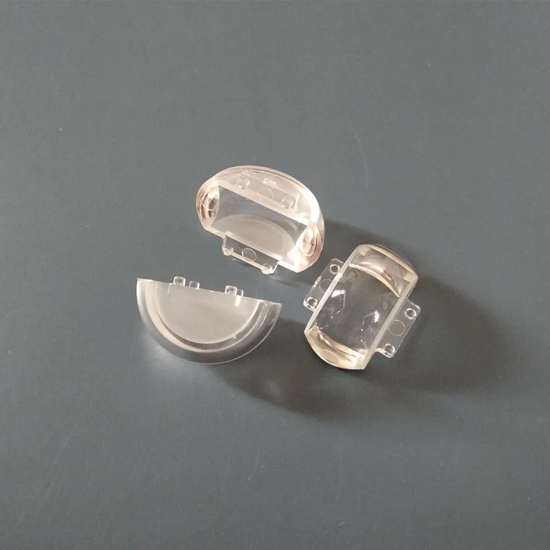 #AMTH-30 High quality Led optical Lens, 30mm Window lamp lens, Size 30X22.69X16.5mm, Degree 8*180, Clean surface, PMMA