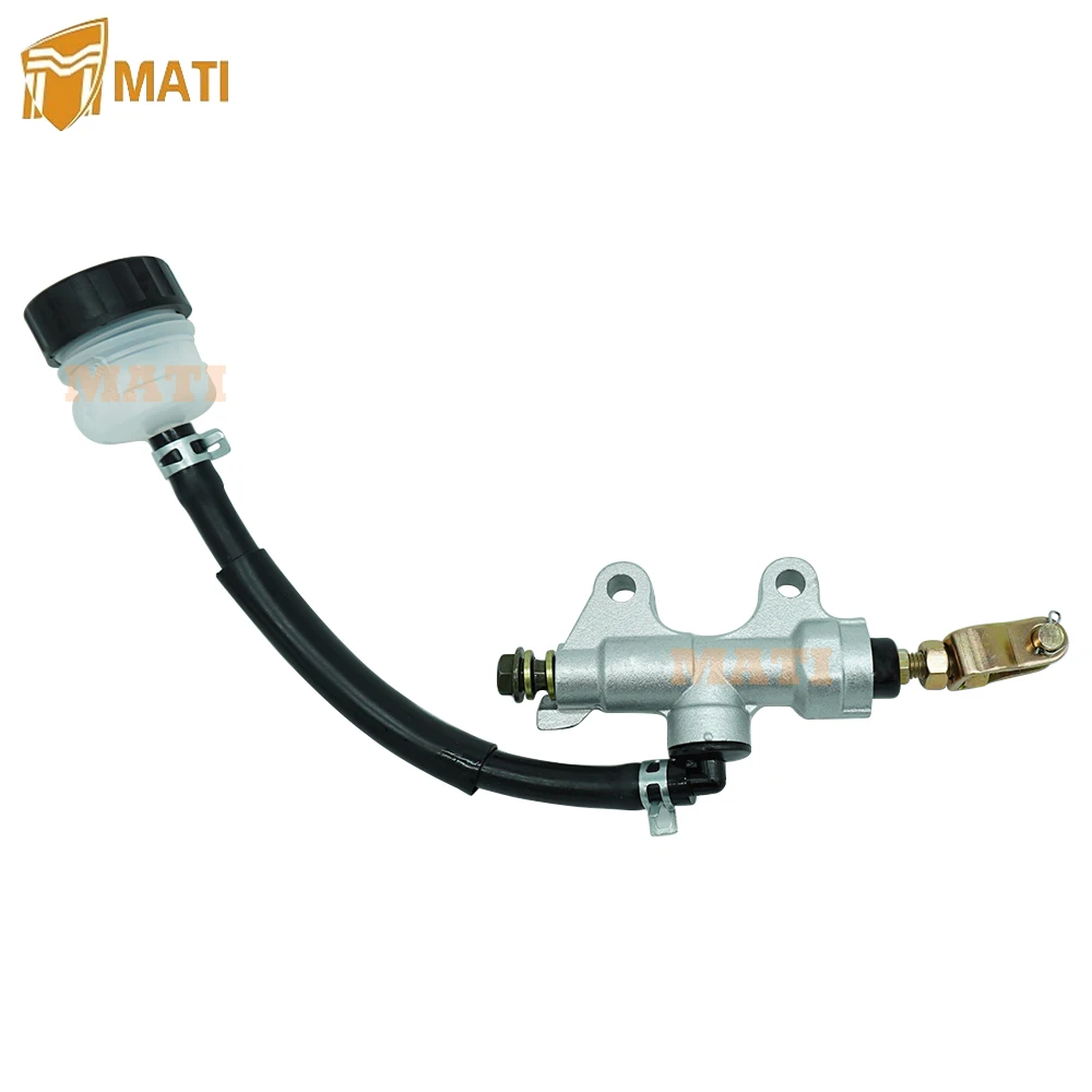 Mati Rear Foot Brake Master Cylinder for Yamaha YFZ450 YFZ 450 2004-2005 Replacement 5TG-2580E-00-00 Brake Pump