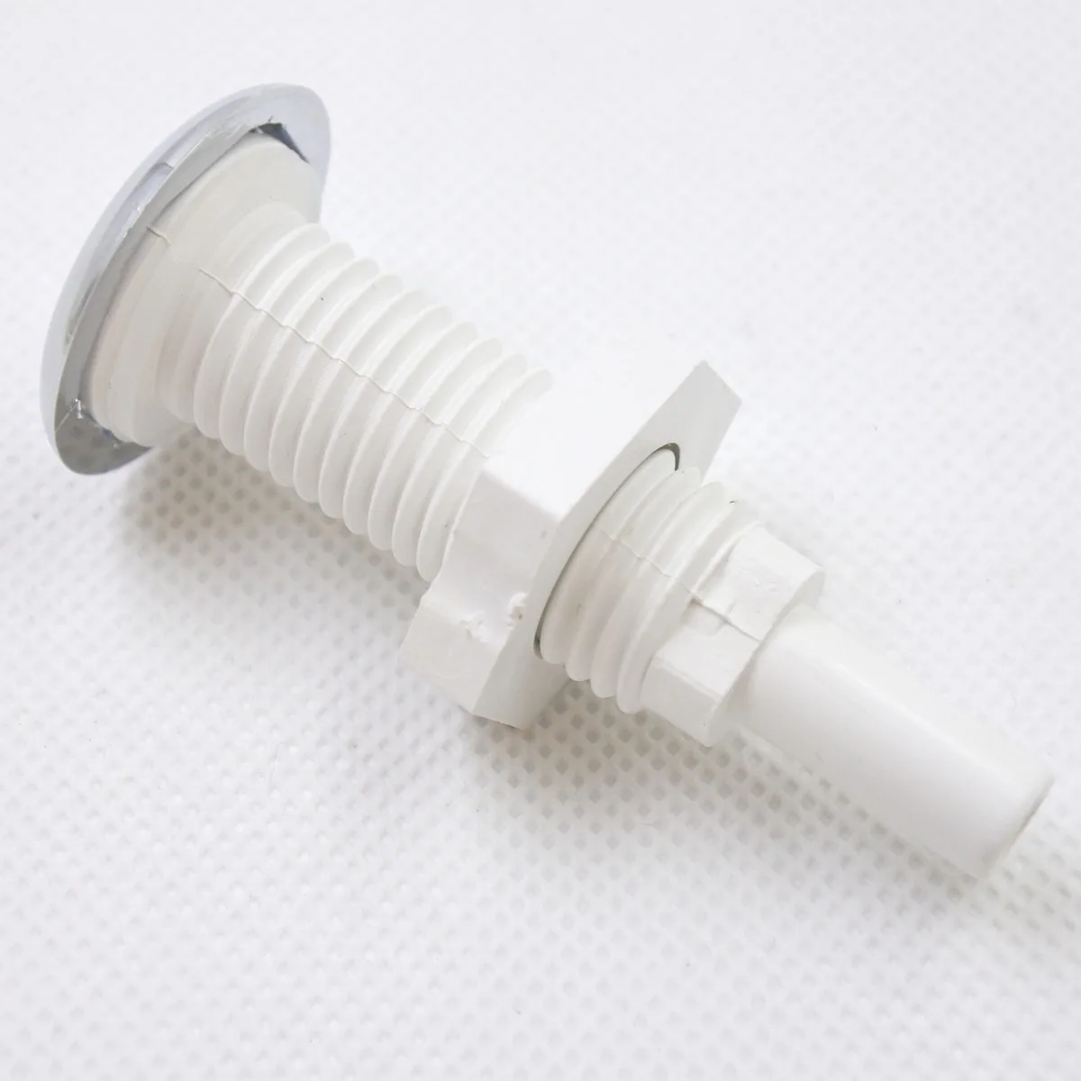 New chrome surface Air jet ABS Material,Massage  bathtub accessories straight teeth nozzle with white base,Perfect for bathroom