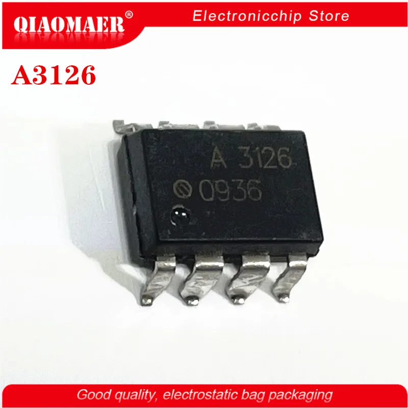 

10 шт./лот A3126 HCPL-3126 HP3126 SOP8 3126 интегральная схема