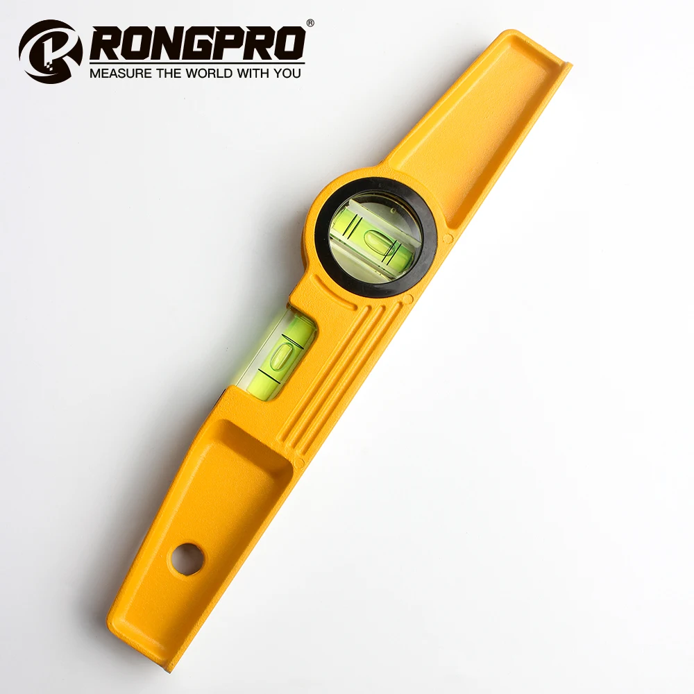 Rongpro 250m Portable Magnetic Spirit Level High Precision Aluminum Construction Tool Measurement Bubble Gauge Anti-rust