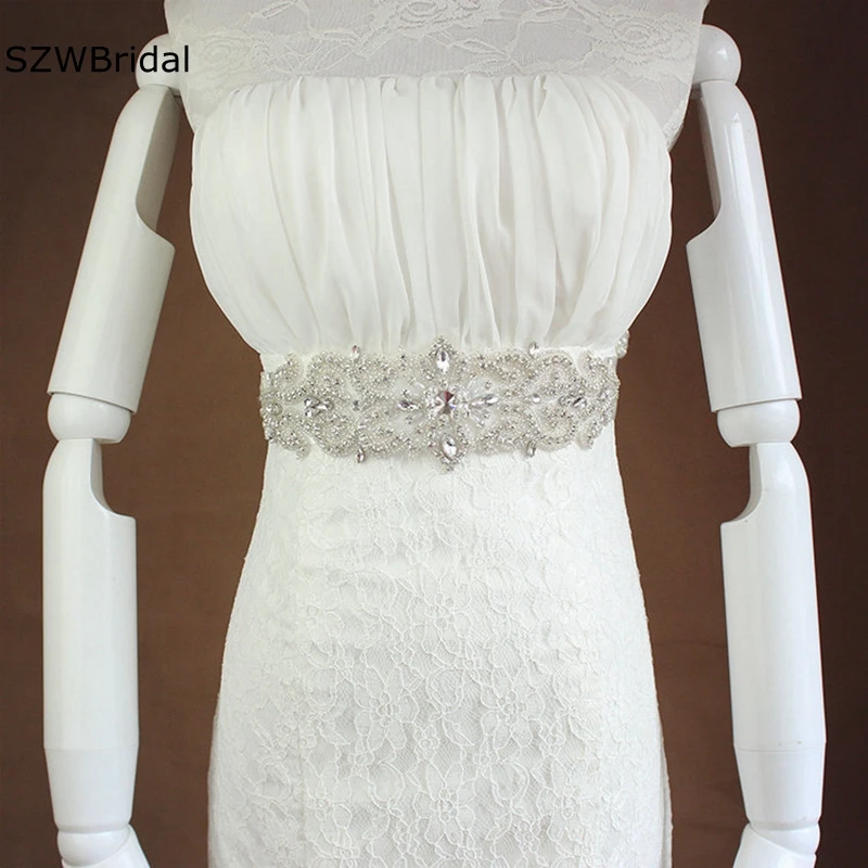 New Arrival Rhinestones belts for women Bridal belt wedding Crystal diamond belt sash Wedding accesorios de la boda