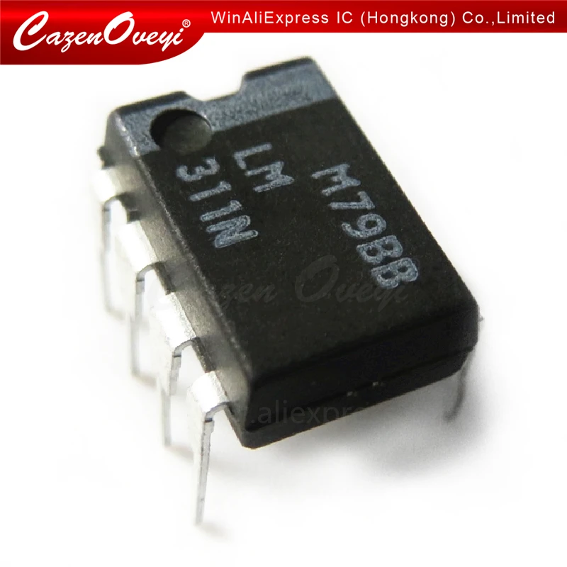 10pcs/lot LM311P LM311 311P DIP-8 In Stock