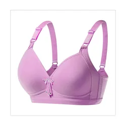 Big Bust Women's Smooth Push Up Bras A B C D Cup Sexy Padded Wireless Bra Underwear T-Shirt Bralette Cotton Lingerie Bh Top C07