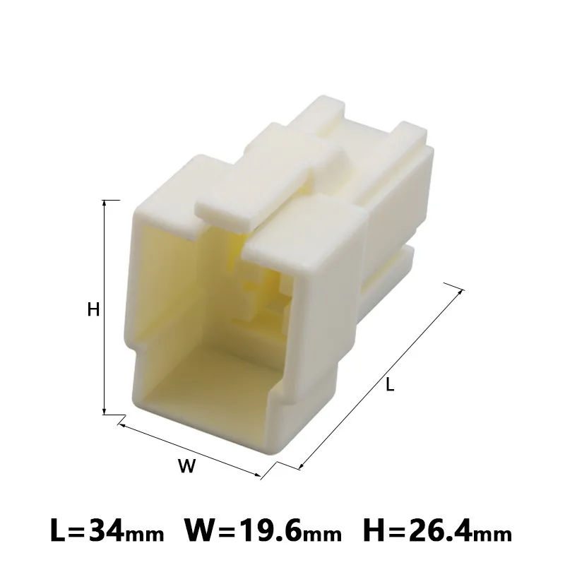 1/5/10sets Dj7031-7.8-11/21 high current and high power harness plug nylon 3p3 hole sheath