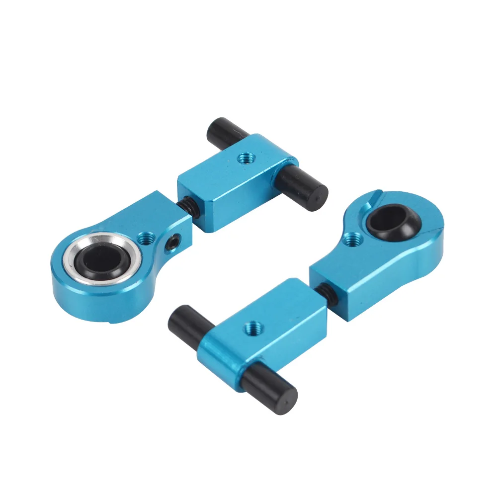 2PCS Aluminum Alloy Front Adjustable Upper Arm for Tamiya TT02 Upgrade Parts